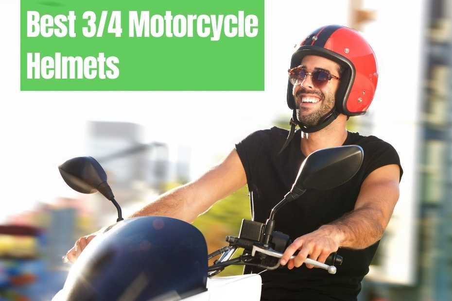 3/4 Motorcycle Helmet